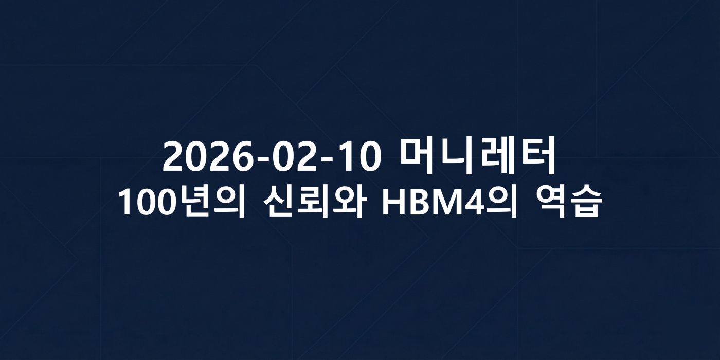 2026-02-10 머니레터 섬네일 이미지입니다.