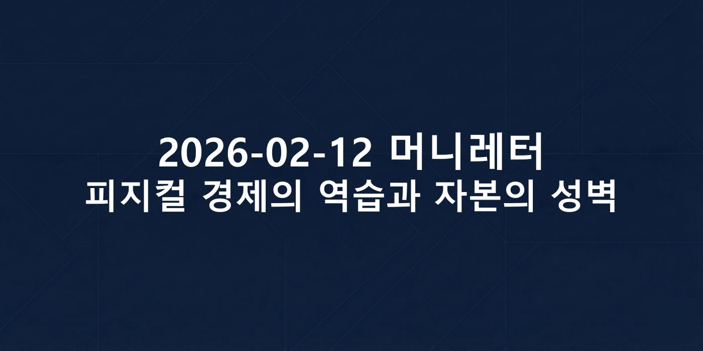 2026-02-12 머니레터 섬네일 이미지입니다.