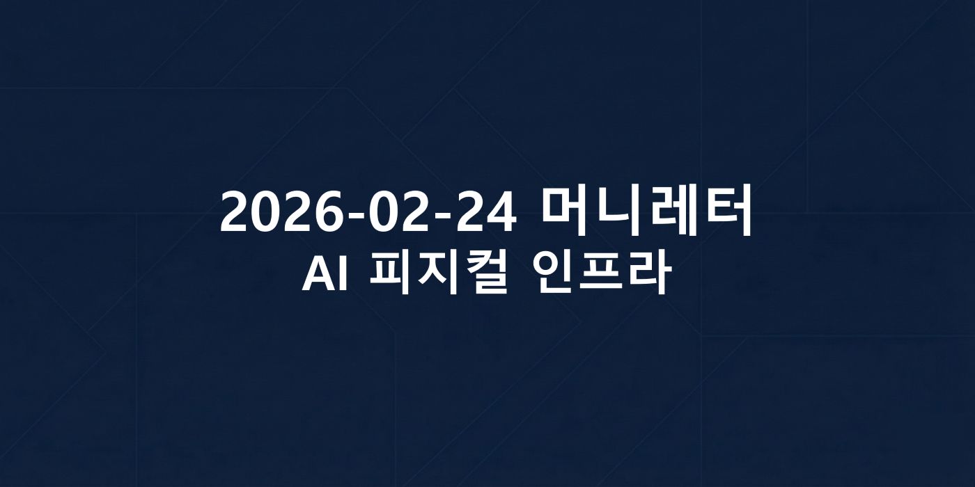 2026-02-24 머니레터 섬네일 이미지입니다.